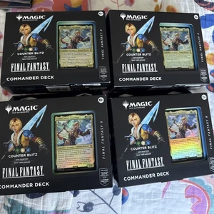 Magic The Gathering Final Fantasy X Commander Deck Counter Blitz Tidus (4) Magic The Gathering - Imagen 1 de 2