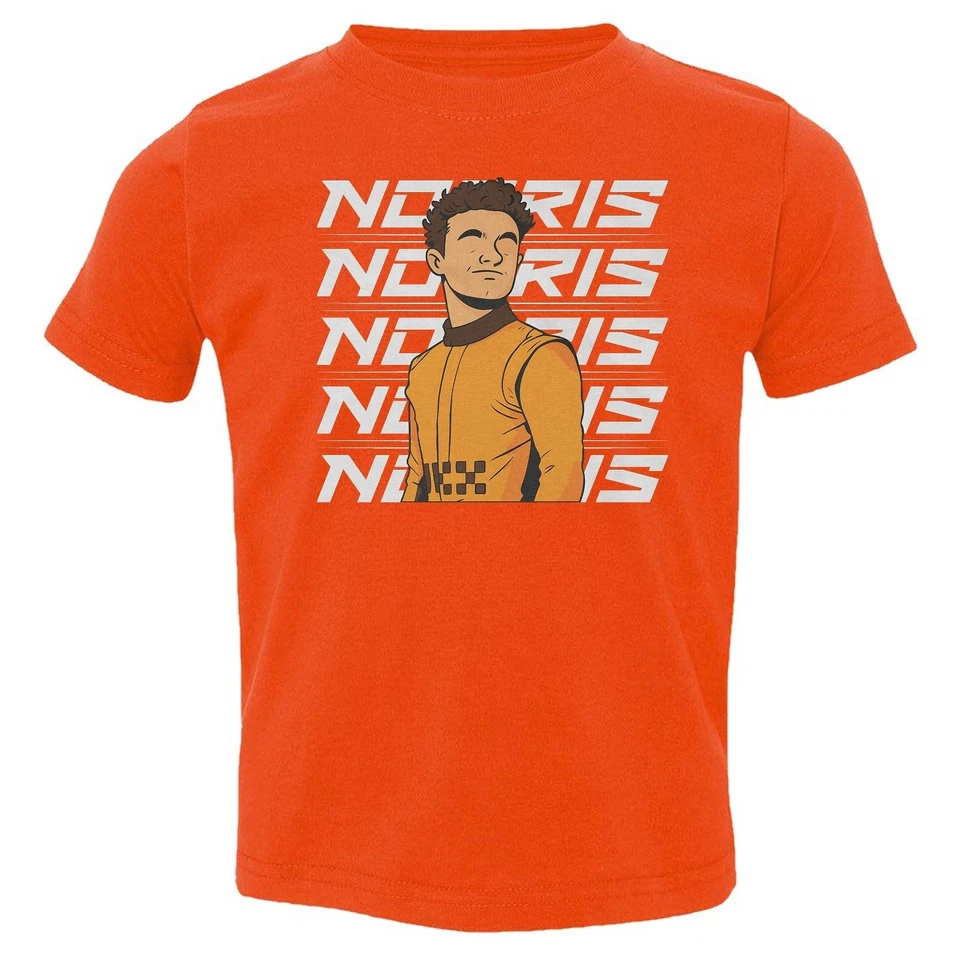 Camiseta inspirada en Lando Norris McLaren F One Racing para niños pequeños Foto 1 de 1