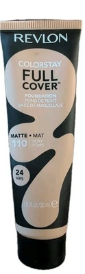 Revlon Colorstay 24 Hour Full Cover Matte Foundation - 110 Ivory M8 - Image 1 of 2