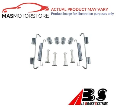 BRAKE DRUM SHOES FITTING KIT REAR ABS 0028Q FOR SUBARU XV,FORESTER 1.6L,2L - Image 1 of 4