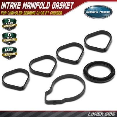 Juego de juntas de colector de admisión de motor para Chrysler Sebring 01-06 PT Cruiser 05-08 Foto 1 de 4