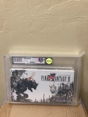 Final Fantasy VI 6 Nintendo Super Famicom VGA 85+ Archival - Image 1 of 2