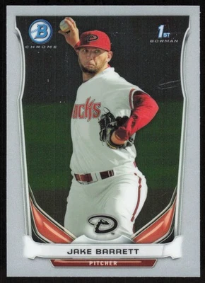 2014 Bowman Chrome Prospects #BCP11 Jake Barrett - Image 1 of 2