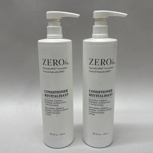 Zero% Conditioner Combo Twin Pack 15oz Each By Gilchrist & Soames Zero Percent - Picture 1 of 3