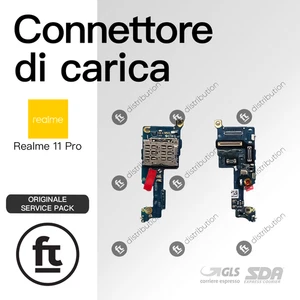 REALME CONNETTORE DI RICARICA 11 PRO ORIGINALE SERVICE DOCK CARICA - Foto 1 di 1