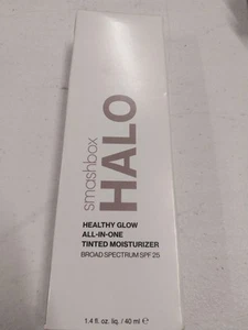 SmashBox Halo Healthy Glow All in One Tinted Moisturizer SPF 25 40ml 1.4oz - Tan - Picture 1 of 1