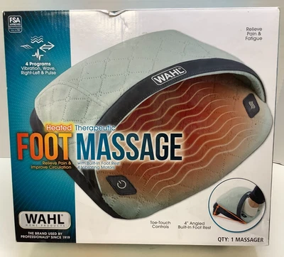 Wahl Masaje Vibrador de Pies Terapéutico con Calefacción, Revive el Dolor y la Fatiga Foto 1 de 4