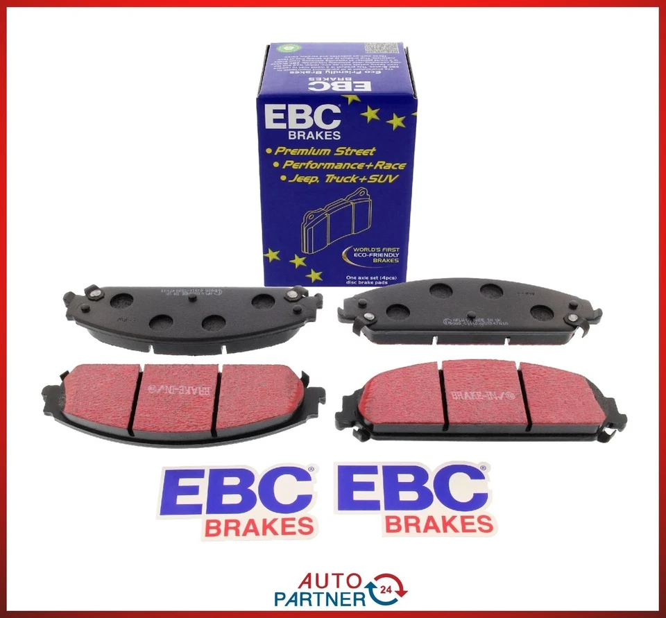 EBC Sportbremse Blackstuff Pastiglie Frontale DP1724 per Chrysler 300C Dodge - Immagine 1 di 1