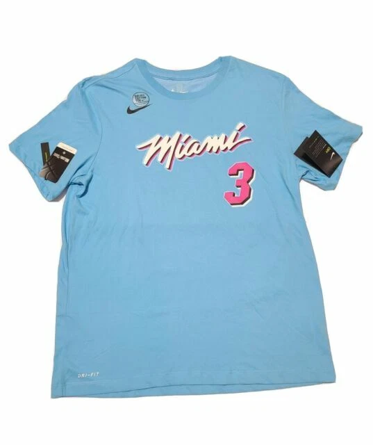 Nike NBA Miami Heat Blue T-Shirt for Men - BV8773-422