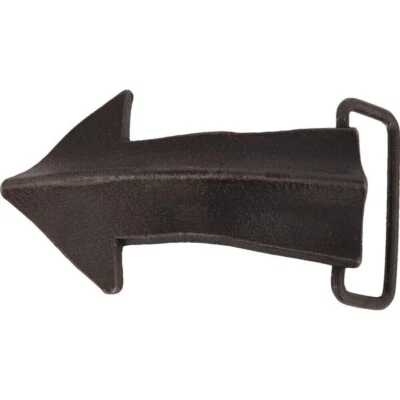 Hippie Handmade Arrow Head Native American Archery Hunting NOS Vtg Belt Buckle - Imagem 1 de 4