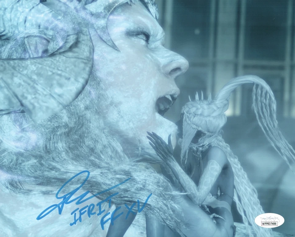 JOHN KASSIR Signed FINAL FANTASY XV IFRIT 8x10 Photo Autograph WPP JSA COA Cert - Image 1 of 2