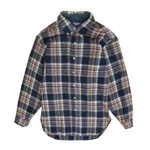 Vintage Pendleton Wool Lodge Button Up Shirt Size Small Tartan Plaid - Bild 1 von 3