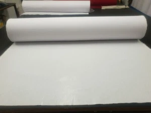 Full 100m Roll Recycled Cotton Iron-on Interfacing Thick Fusible 1m Wide OEKOTEX - Picture 1 of 10