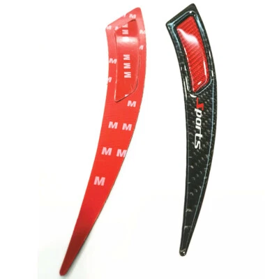 2PC Wheel Eyebrow Arch Strip Trim Soft Plastic For Car Fender Flare Splash Guard - Image 1 of 4