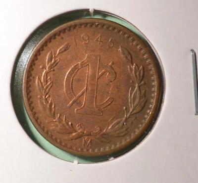 México - 1 CENTAVO 1945 - INV#X715 Foto 1 de 2