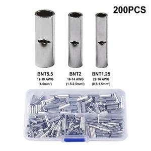 Butt -Crimp -Anschlüsse Kupfer Leistung Paket Enthalten Spezifikationen - Photo 1/12