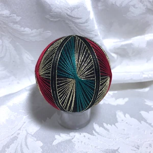 Japanese Temari Ball - Handmade - New - Picture 1 of 4