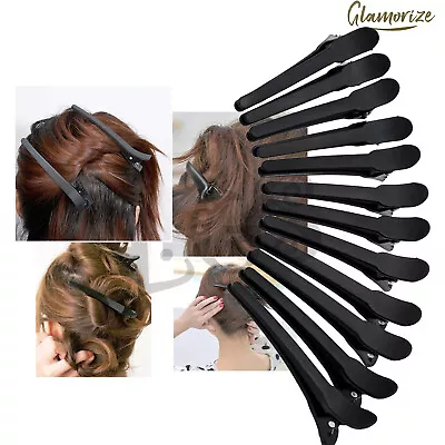 Black Sectioning Hairdressing Clips Long Hair Clips Saloon Hair Styles
