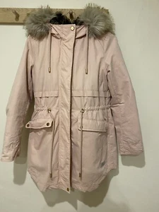 Parka London Parka Coat In Soft Pink Size XXS - Picture 1 of 7
