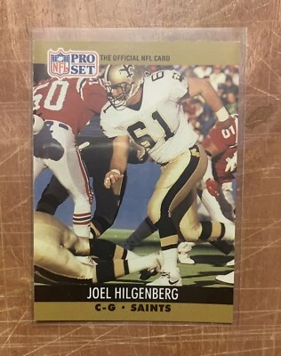 1990 Pro Set Football #588 Joel Hilgenberg RC - Image 1 of 2