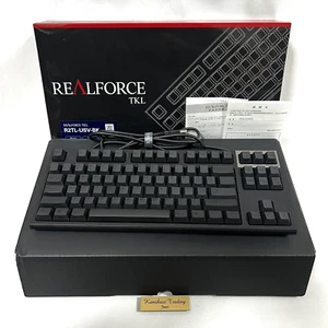 Topre REALFORCE R2TL-USV-BK Wired Keyboard English Layout Tenkeyless USED - Bild 1 von 16