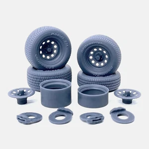 1/24 Resin 15 inch Gold Nugget Wheels, BFGoodrich Radial T/A Tires, and Brakes - Picture 1 of 10