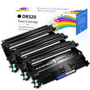 3Pk DR520/620 Drum Unit Replacement for Brother MFC-8420 8820D 8820DN 8220 TN580 - Picture 1 of 8