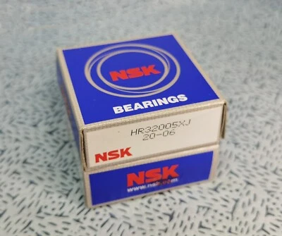 Conjunto NSK HR32005XJ HR32006XJ Fabricado no Japão Para Motocicletas YAMAHA Rolamento de Direção - Imagem 1 de 2