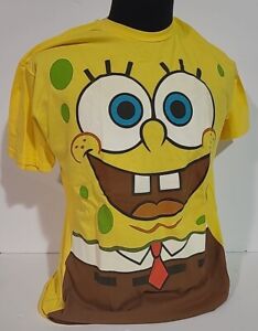 Sponge Bob Square Pants "Costume Tee" Mens XL Unisex T-Shirt -New old stock