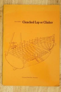 Vintage Book Clenched Lap or Clinker National Maritime Magazine by Eric McKee - Picture 1 of 6