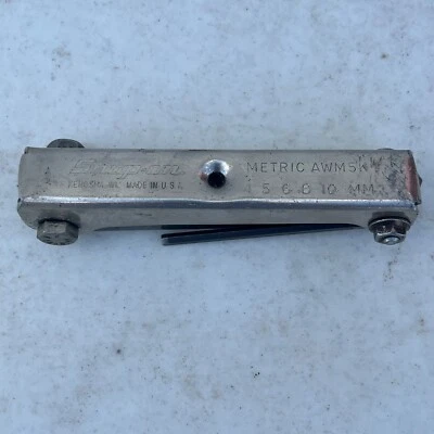 Snap On Folding Hex Key Set AWM5K 4mm 5mm 6mm 8mm 10mm - Image 1 of 4