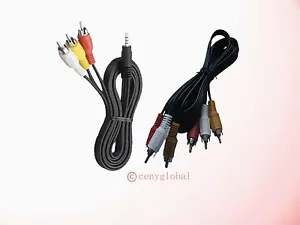 A/V 3 RCA Cable For Roku,2,LT,HD,2 XD,2XS,HDTV Digital Media Streamer Plaryer - Picture 1 of 5