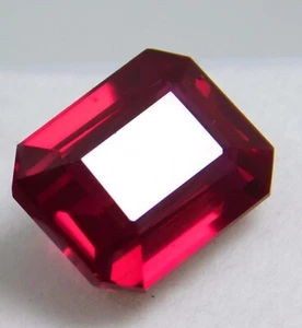 11.60 Ct Attractive Color! Natural Red Mozambique Ruby Certified Loose Gemstone - Picture 1 of 7