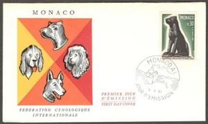 (AOP) Monaco #662 1967 International Cynological (Dog) Conference FDC - Picture 1 of 1