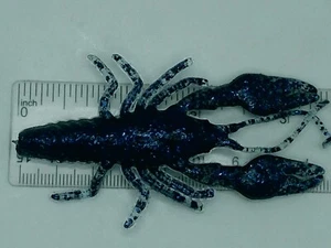 3-1/2" ICRAW CRAYFISH Soft Plastic Fishing Lure Bait for Bass, Walleye and more - Picture 1 of 1
