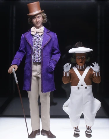1/6 Cult King Willy Wonka Oompa Loompa DX Set 8/30 Custom Gene Wilder Cover