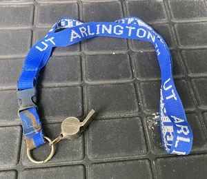 Vintage Whistle with University of Arlington Lanyard - Picture 1 of 11