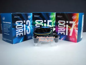 6th Gen Core i3 Cooler Fan Heatsink for Intel i3-6000 Series Desktop PC - New - Picture 1 of 6