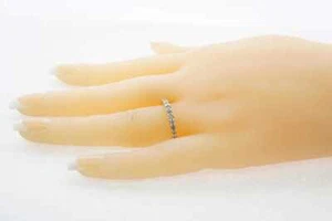  Diamond Wedding Band 0.50 TCW H-I2 10k Yellow Gold Size 7 - Picture 1 of 8