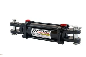 Cilindro Idraulico Cravatta Doppia Azione 2"" alesaggio 16"" corsa 2500 psi 2x16 nuova - Foto 1 di 10