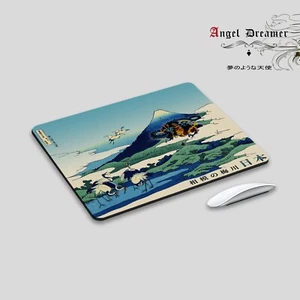 TAPIS DE SOURIS One Piece Manga Japonais Kaïdo Dragon Luffy Mont Fuji Hokusaï - Photo 1/4