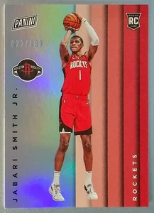 2023 Panini Father’s Day Jabari Smith Jr Rookie RC #d /199 #RC7 Rockets Holofoil - Picture 1 of 2