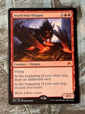 MTG Magic Origins ORI Avaricious Dragon MINT - Image 1 of 2