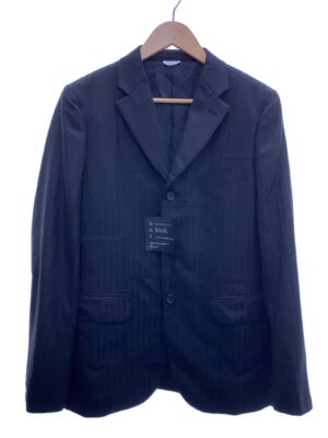 Black Comme Des Garcons Wool Gabardine Jacket Size L Black Comme Des Garcons Wool Gabardine Jacket Size L