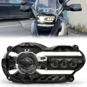 LED Headlight DRL HI/LO Beam Projector For R1200GS 2004-2012 R1200GS ADV 2005-13 - Picture 1 of 8