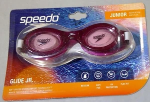 Gafas recreativas Speedo Jr con estampado deslizante (edades 6-14) sangría/bermillón sin fugas - Imagen 1 de 9