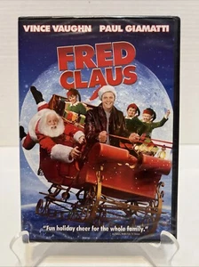 Fred Claus (DVD 2007) Christmas Comedy, Vince Vaughn, Paul Giamatti as Santa NEW - Picture 1 of 2