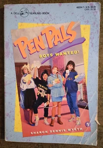 Pen Pals #1 Boys Wanted! by Sharon Dennis Wyeth - paperback book - 1989 - Foto 1 di 1