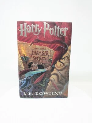 NEAR FINE! 1st US PRINTING Harry Potter & Chamber of Secrets 1999 HCDJ Rowling - Image 1 of 4