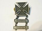 Us Military Marksman Qualification Badge With Carbine & Grenade Claps